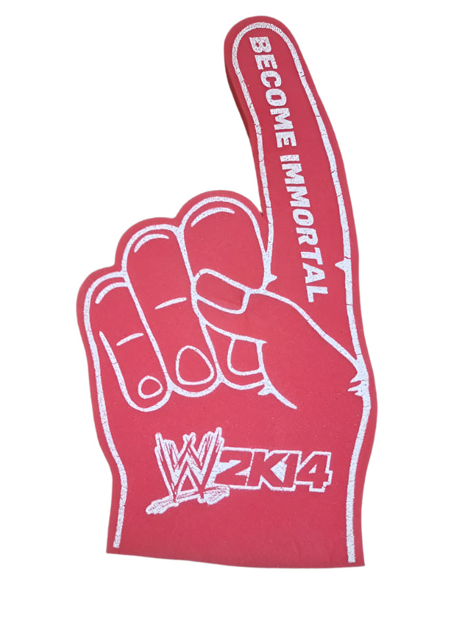 WWE 2K14 video game Promotional Foam Finger Foam PWcatalog