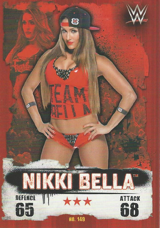 WWE Topps Slam Attax Takeover 2016 Nikki Bella #149