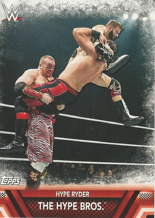 WWE Topps Then Now Forever 2017 The Hype Bros #F49