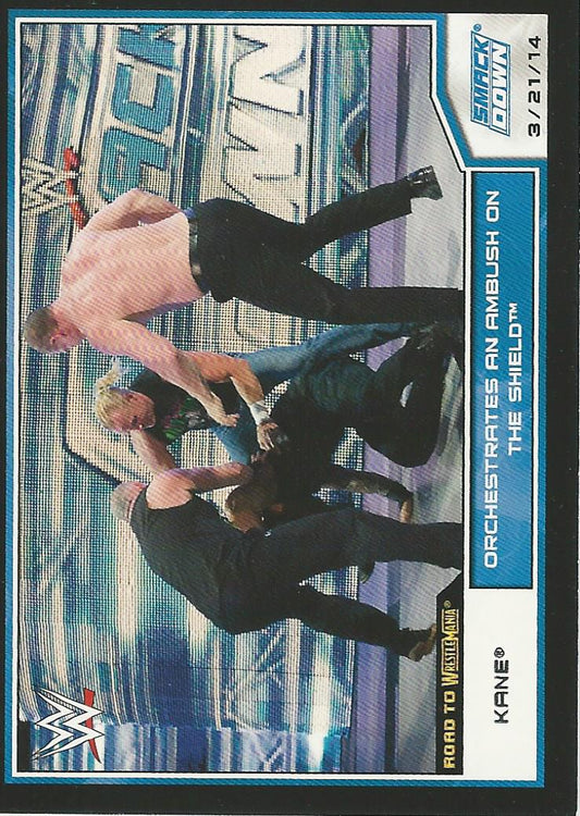 WWE Topps Road to Wrestlemania 2014 Kane #89