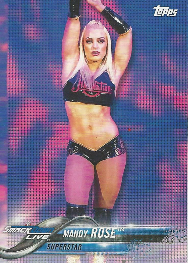 WWE Topps Then Now Forever 2018 Mandy Rose #149