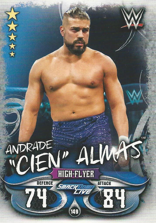 WWE Topps Slam Attax Live 2018 Andrade #149