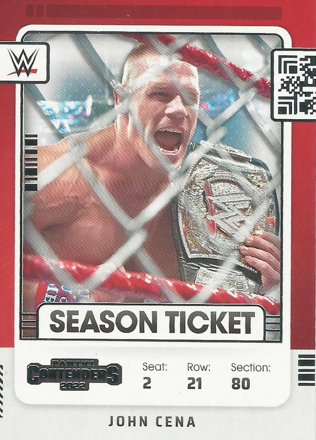 WWE Panini Chronicles 2022 John Cena #104