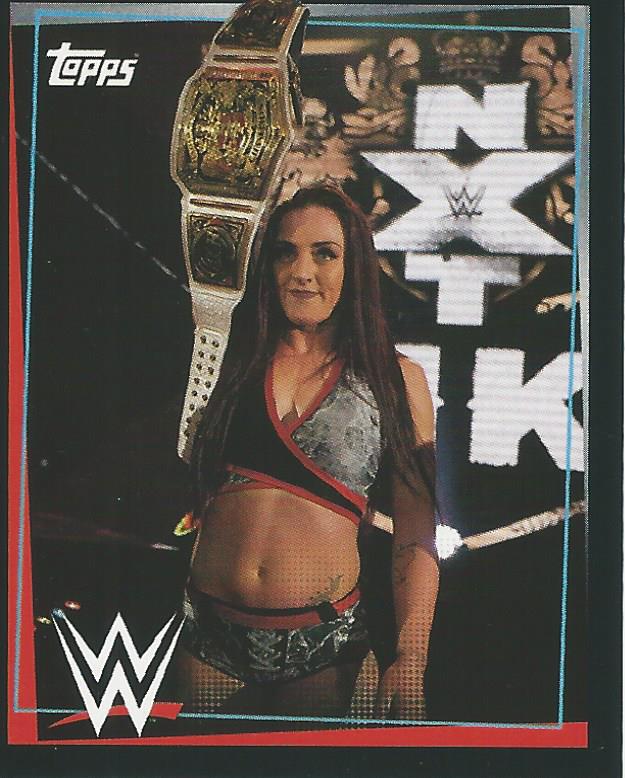 WWE Topps Road to Wrestlemania Stickers 2021 Kay Lee Ray #149