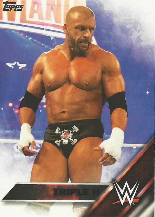 WWE Topps Then Now Forever 2016 Triple H #149