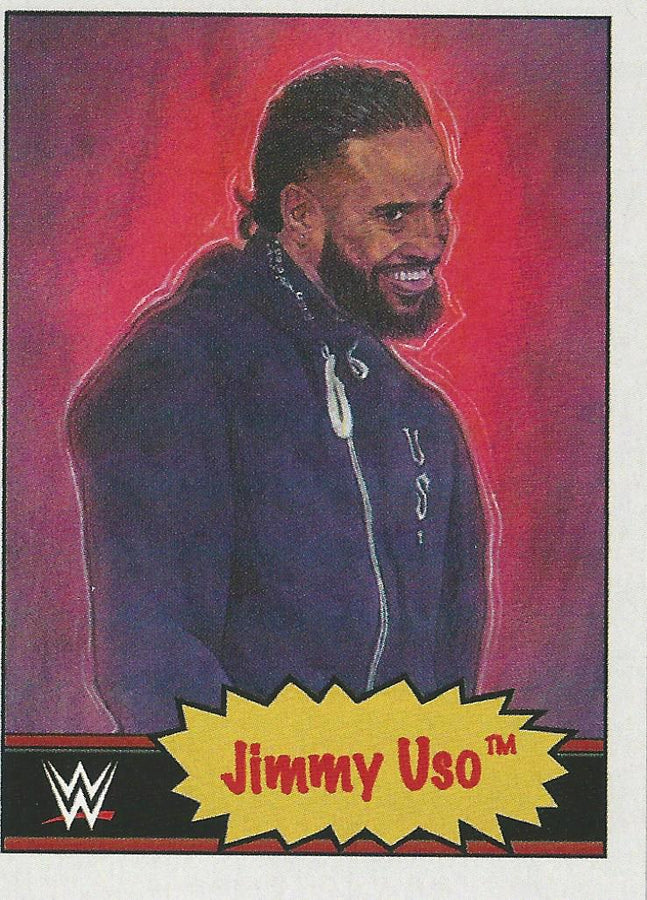 WWE Topps Living Set 2021 Jimmy Uso #14
