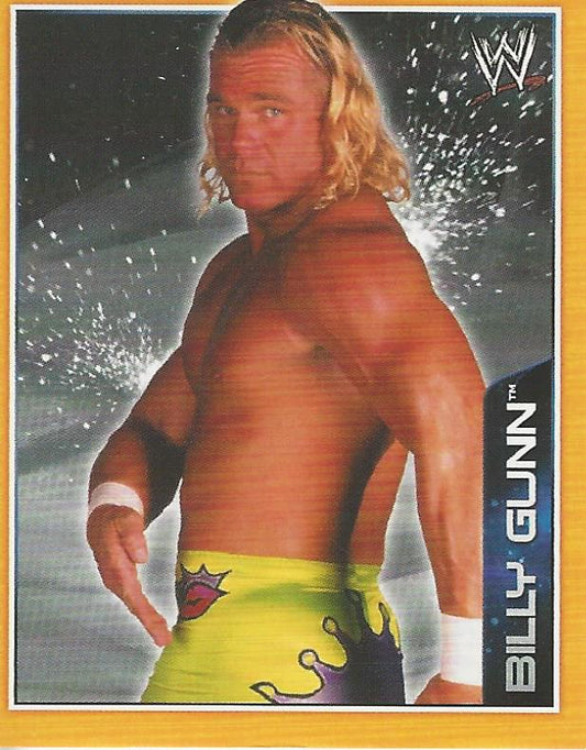 WWE Topps A-Z Sticker Collection 2014 Billy Gunn #14