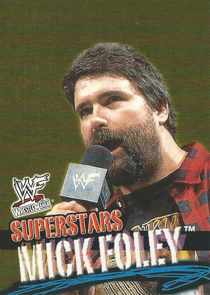 WWF Fleer Wrestlemania 2001 Mick Foley #14