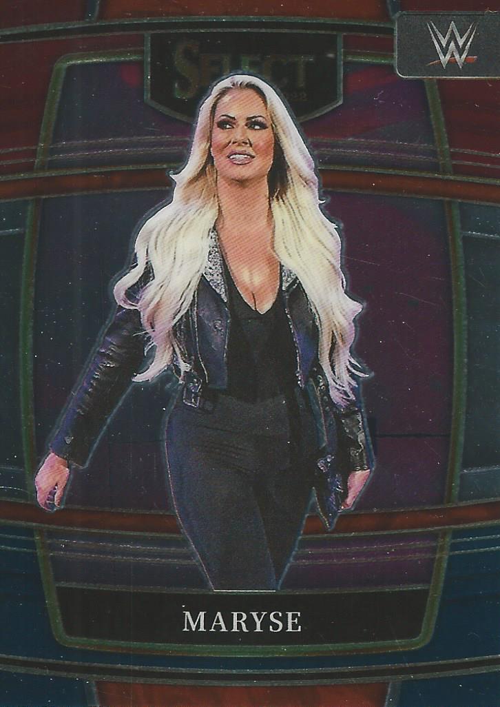 WWE Panini Select 2022 Red/Silver/Blue Maryse #14