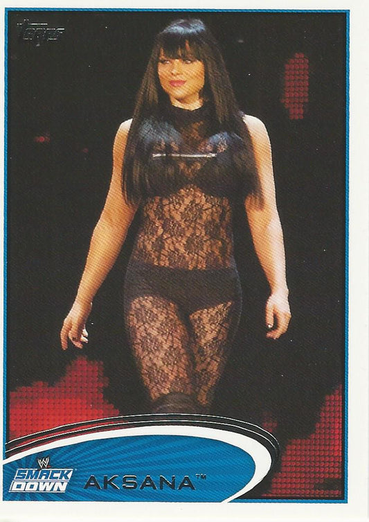 WWE Topps 2012 Aksana #14