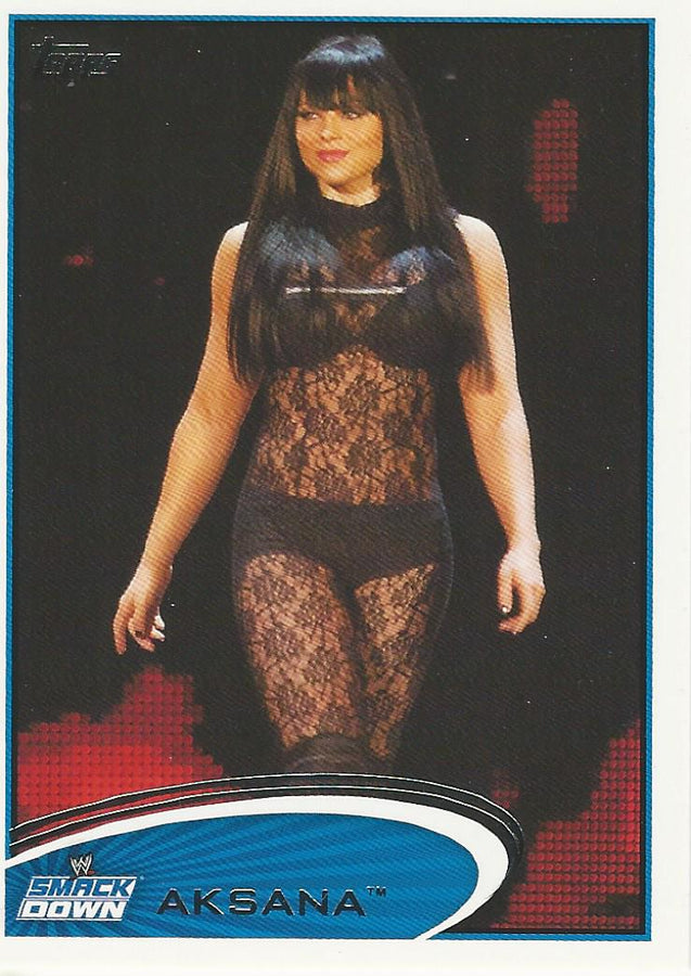 WWE Topps 2012 Aksana #14