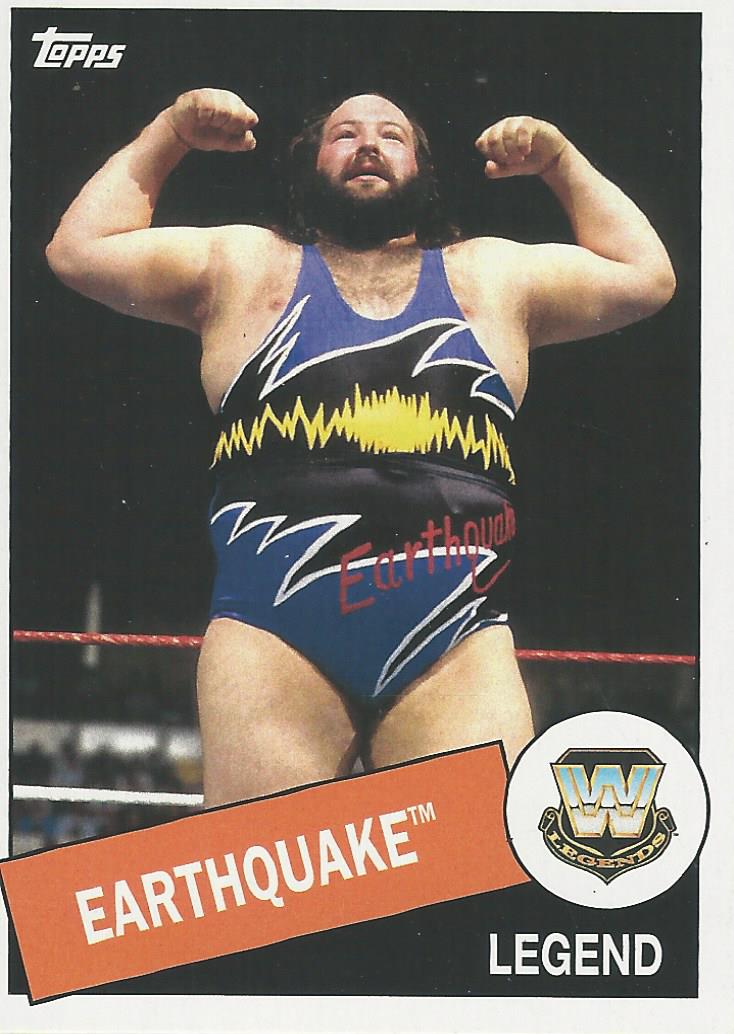 WWE Topps Heritage 2015 Earthquake #14