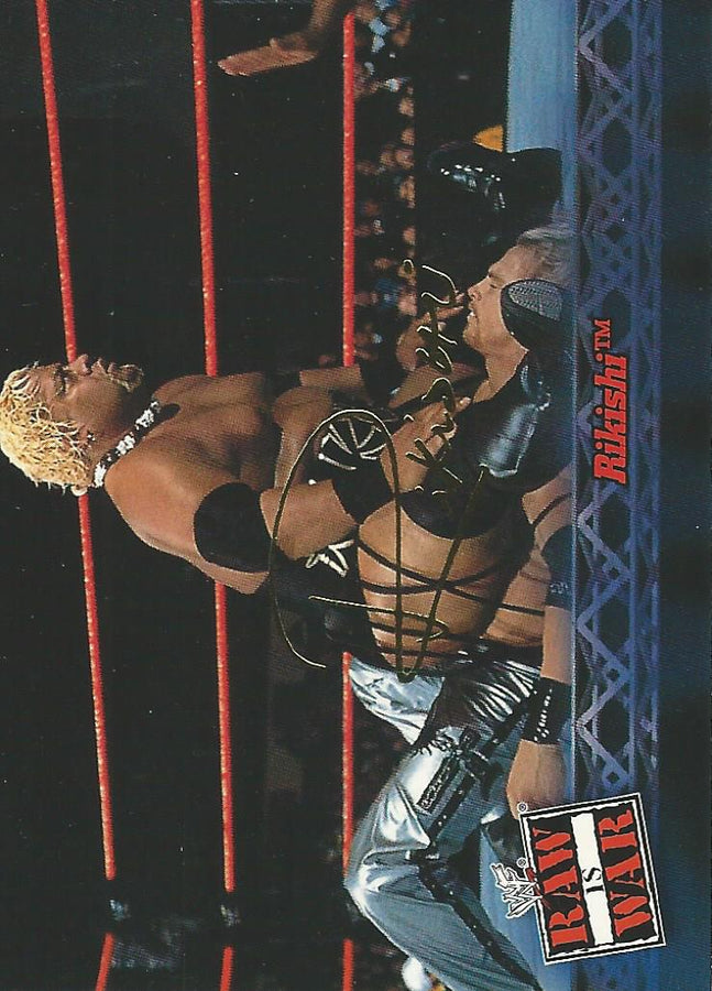WWF Fleer Raw 2001 Rikishi #14