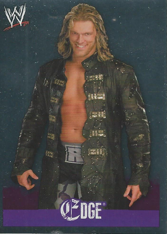 WWE Topps Rivals 2009 Stickers Edge Foil #14