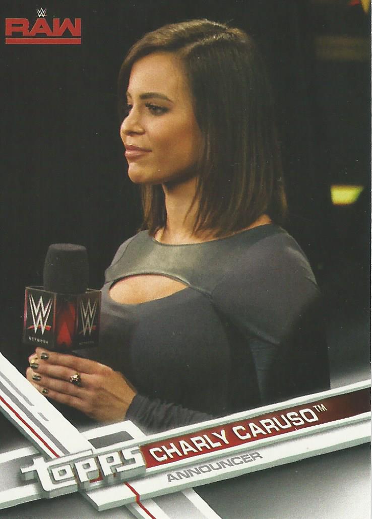 WWE Topps Then Now Forever 2017 Charly Caruso #114
