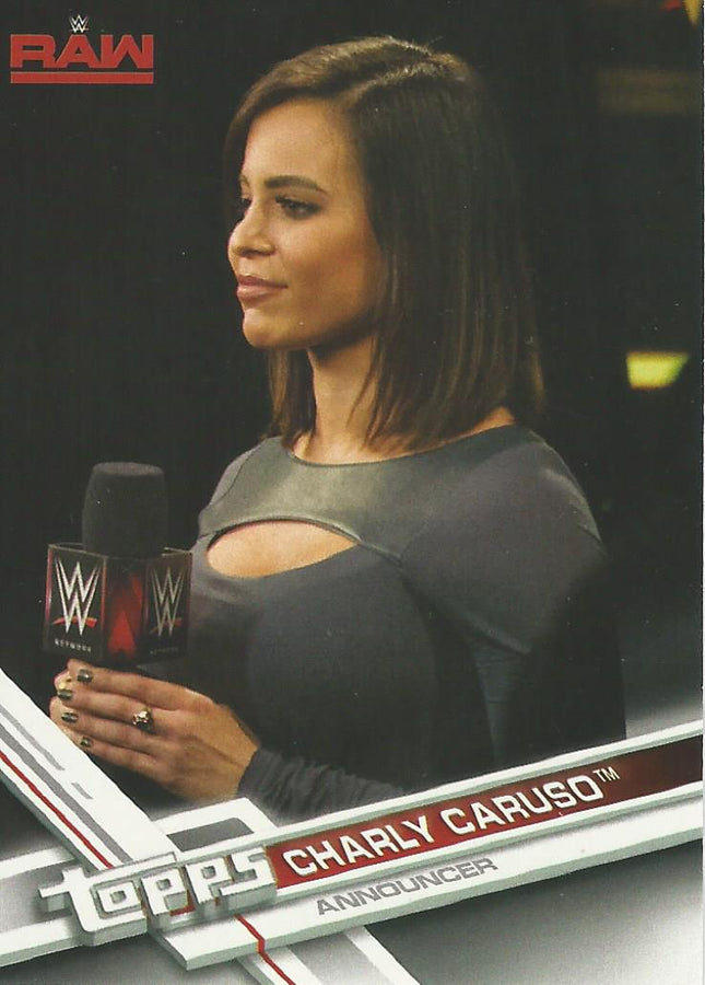 WWE Topps Then Now Forever 2017 Charly Caruso #114