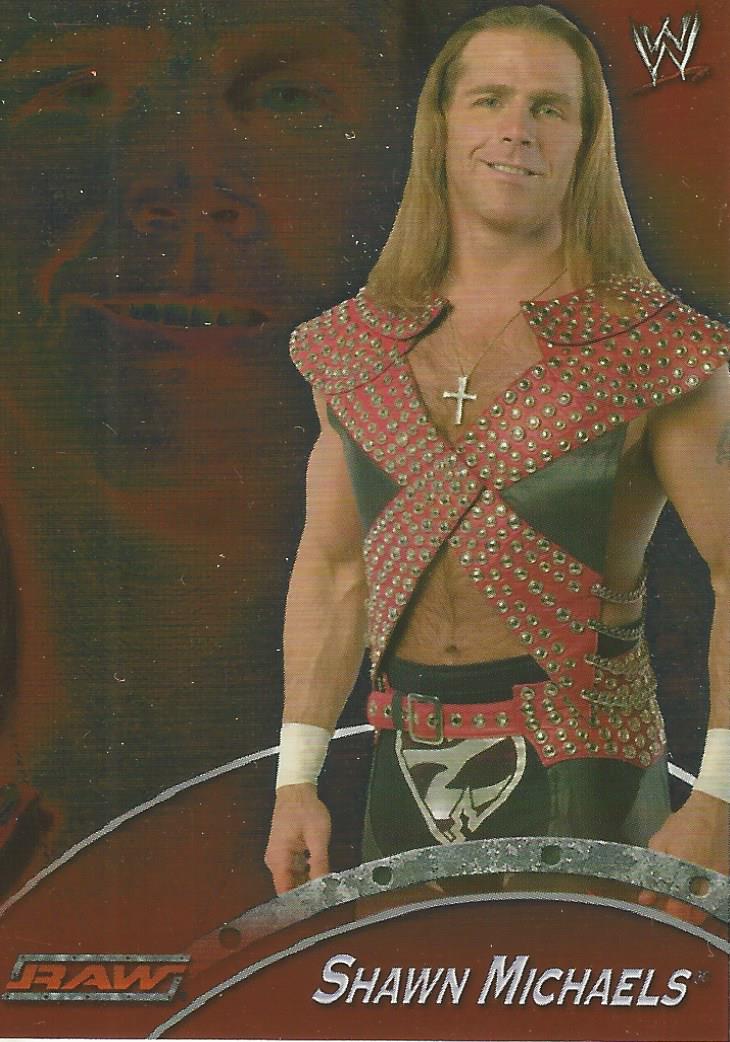 WWE Topps Apocalypse 2004 Shawn Michaels R14 trading card PW Catalog
