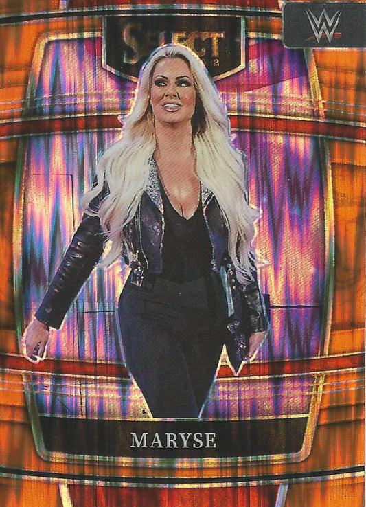 WWE Panini Select 2022 Maryse #14 Orange Flash