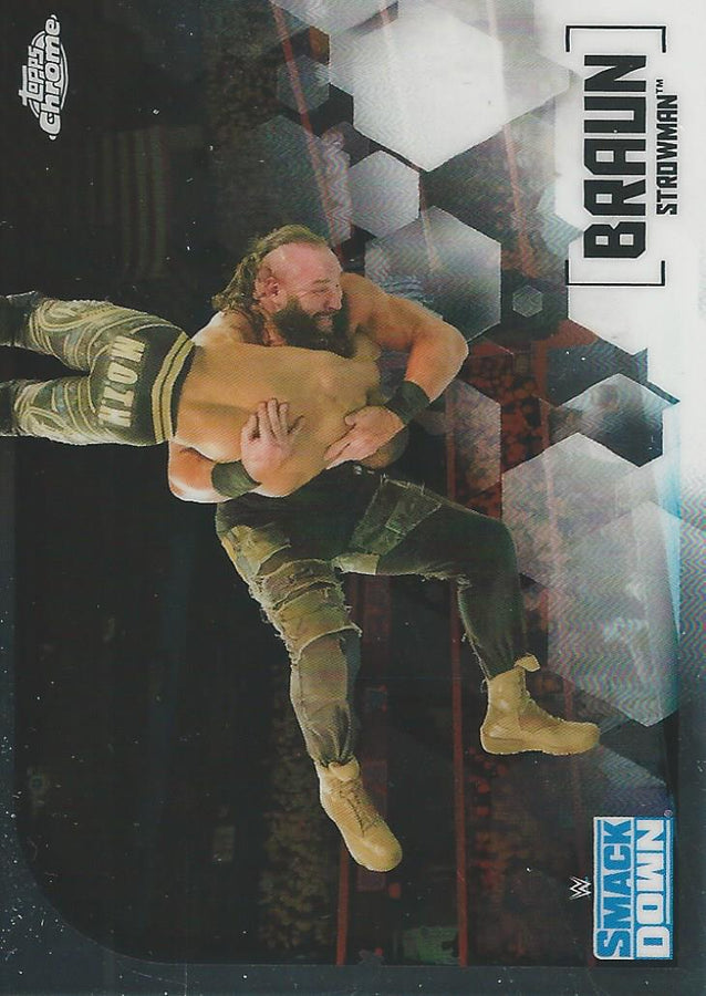 WWE Topps Chrome 2020 Braun Strowman #14
