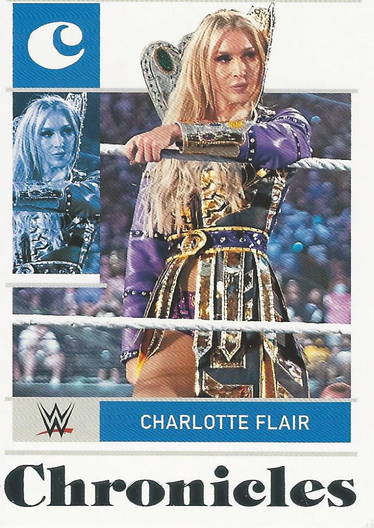 WWE Panini Chronicles 2022 Charlotte Flair #41