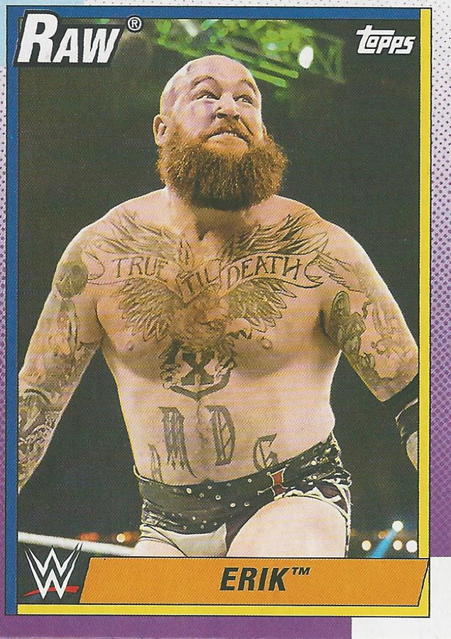 WWE Topps Heritage 2021 Erik #14