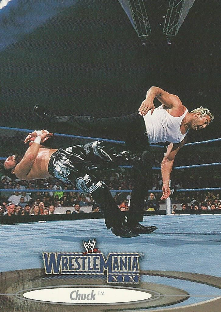 WWE Fleer Wrestlemania XIX 2003 Chuck Palumbo #14