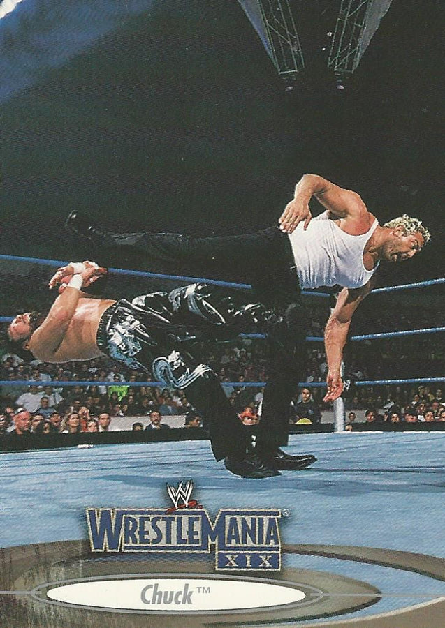 WWE Fleer Wrestlemania XIX 2003 Chuck Palumbo #14