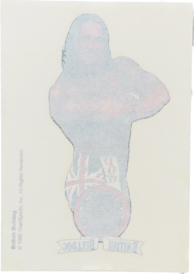 WWF Tattoos 1995 British Bulldog from Germany