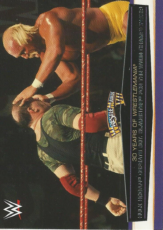 WWE Topps Road to Wrestlemania 2014 Hulk Hogan 14 of 60 trading card PW Catalog