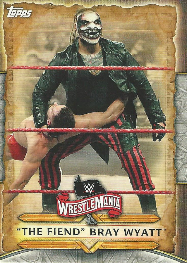 WWE Topps Road to Wrestlemania 2020 Bray Wyatt WM-14 trading card PW Catalog