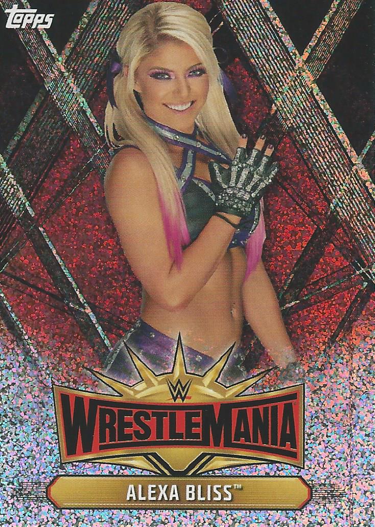 WWE Topps Champions 2019 Alexa Bliss WM-14 trading card PW Catalog
