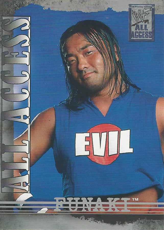 WWF Fleer All Access 2002 Funaki #14
