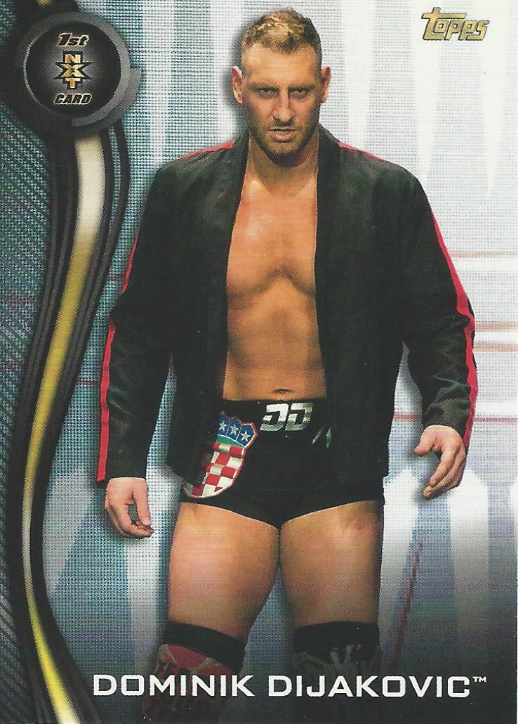 WWE Topps NXT 2019 Dominik Dijakovic #14