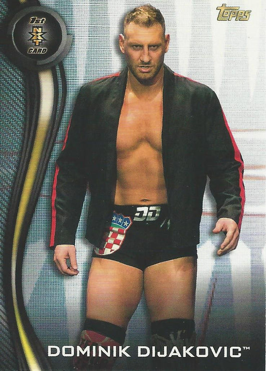 WWE Topps NXT 2019 Dominik Dijakovic #14