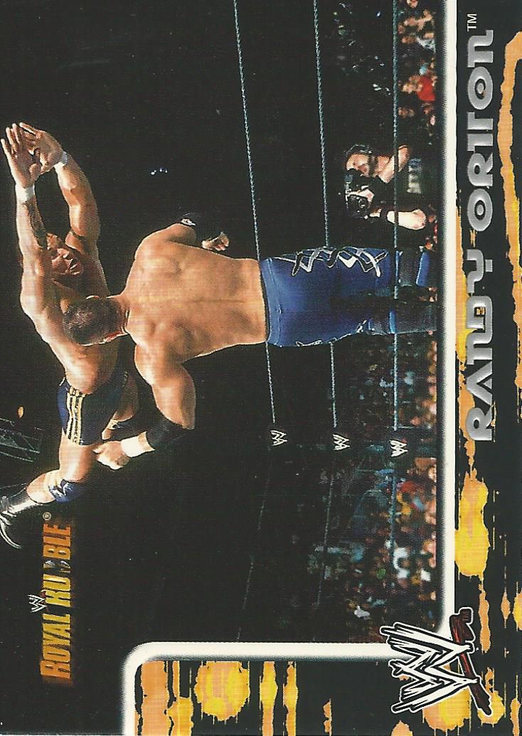 WWE Fleer Royal Rumble 2002 Randy Orton #14