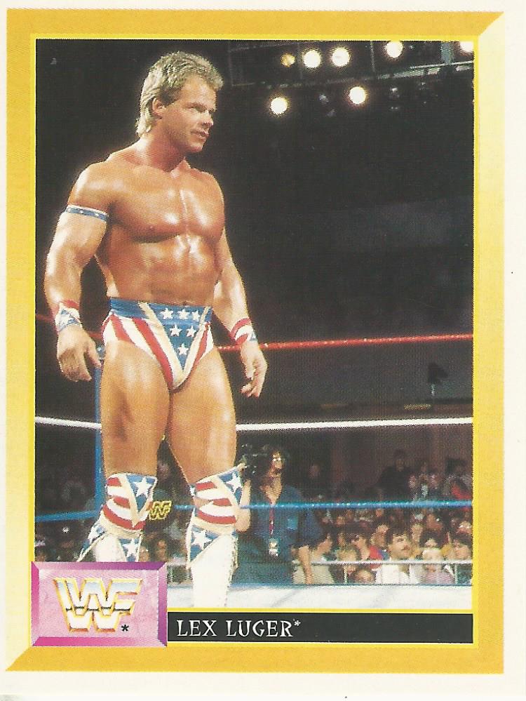 WWF Merlin Sticker 1994 Lex Luger #14