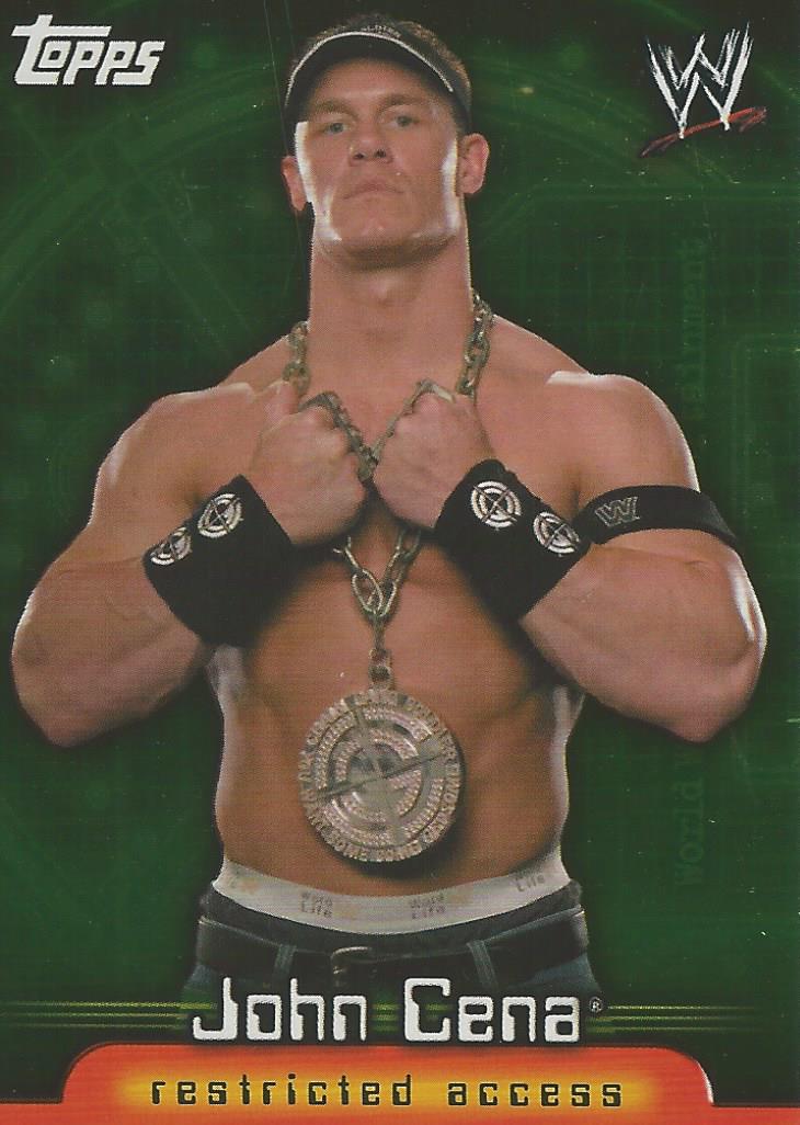 WWE Topps Insider 2006 John Cena #14