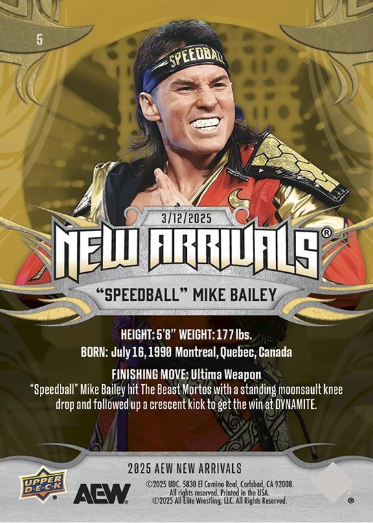 “Speedball” Mike Bailey