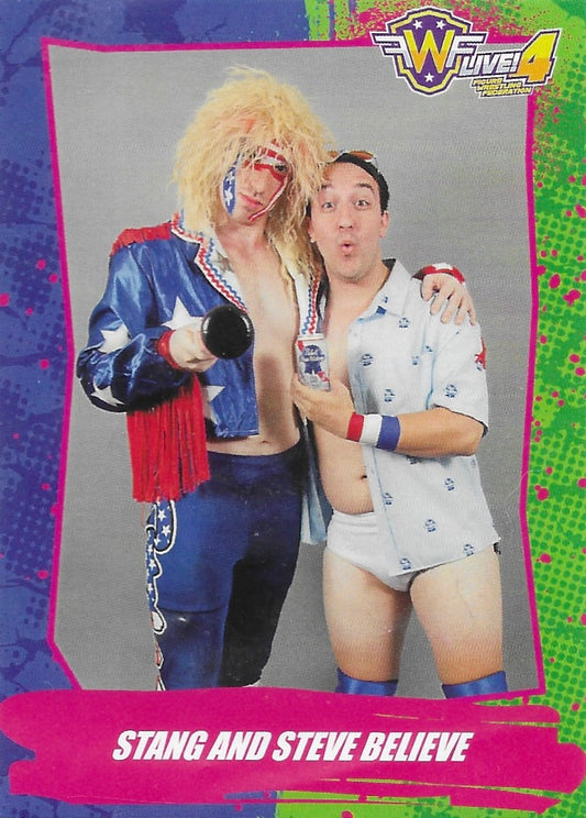 Stang and Steve Believe trading card PW Catalog