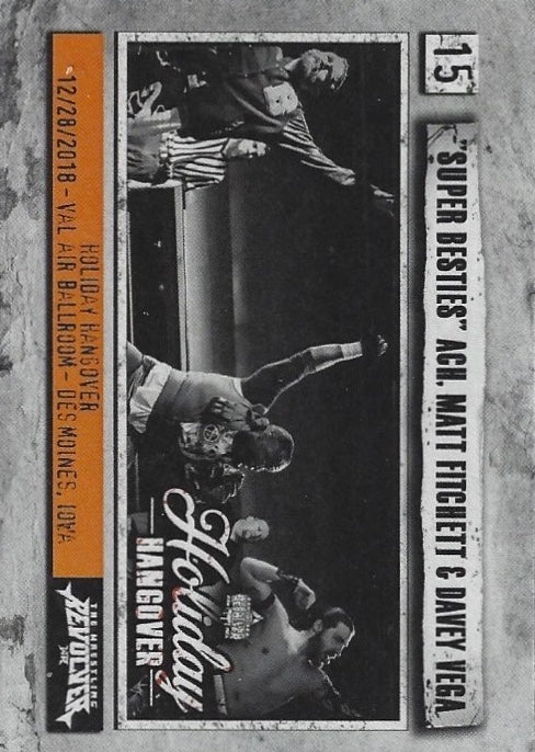 “Super Besties” ACH, Matt Fitchett & Davey Vega trading card PW Catalog