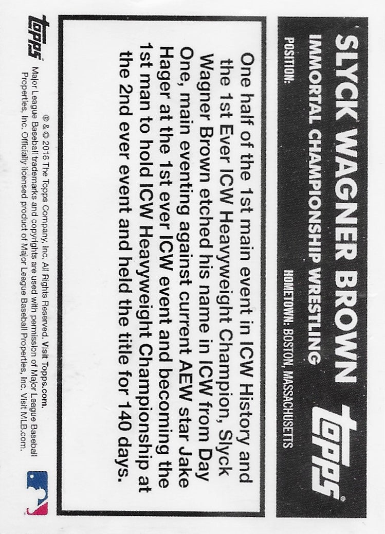 Slyck Wagner Brown