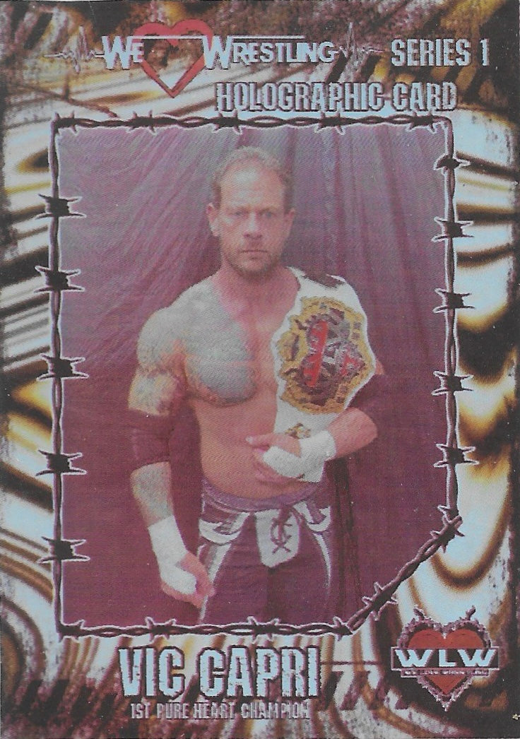 VIC Capri – 1st Pure Heart Champion trading card PW Catalog