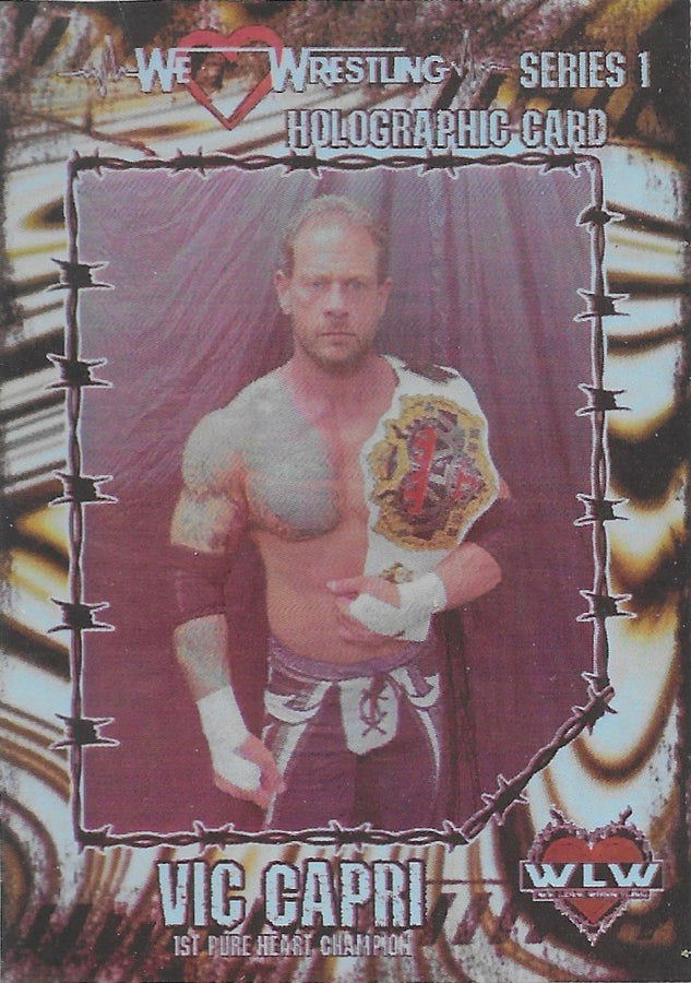 VIC Capri – 1st Pure Heart Champion trading card PW Catalog