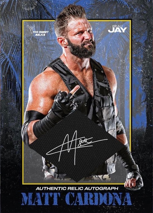 Matt Cardona – Autograph Event Worn Custom Vest