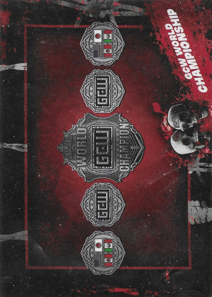 GCW World Championship trading card PW Catalog