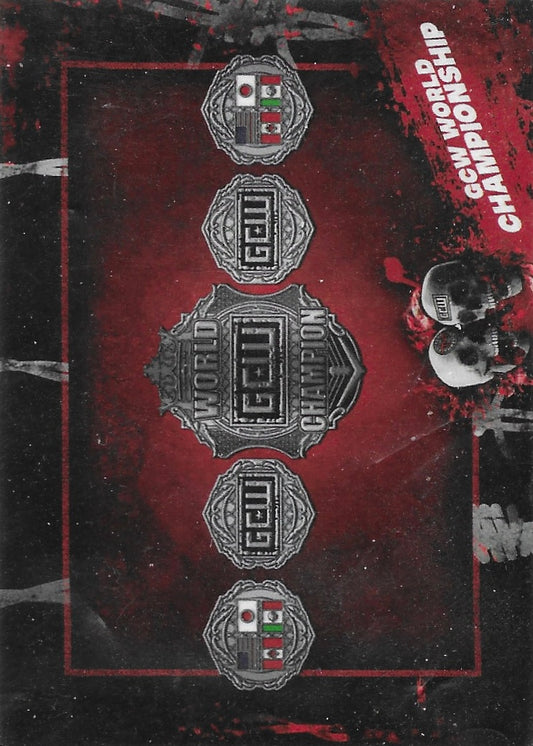 GCW World Championship trading card PW Catalog