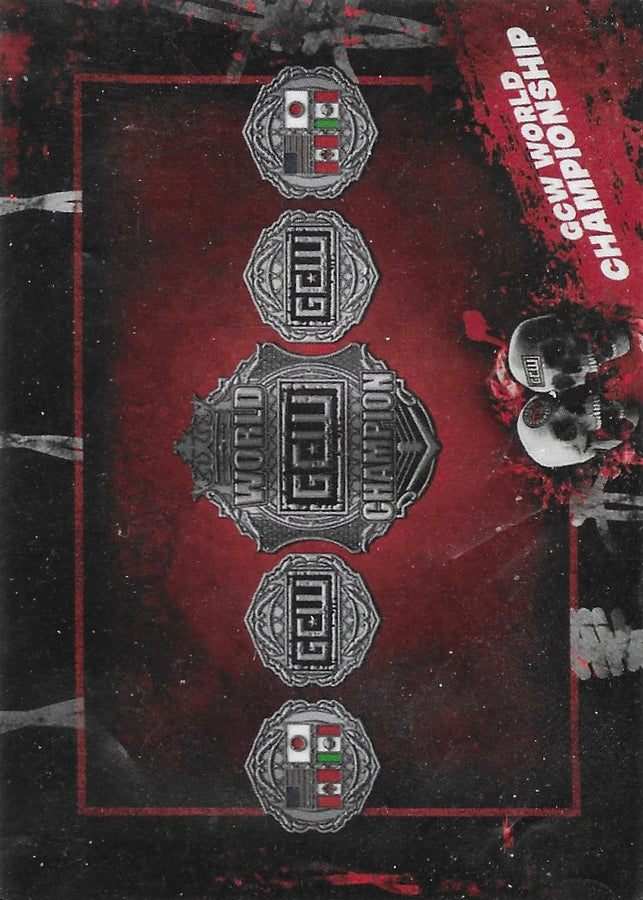 GCW World Championship trading card PW Catalog