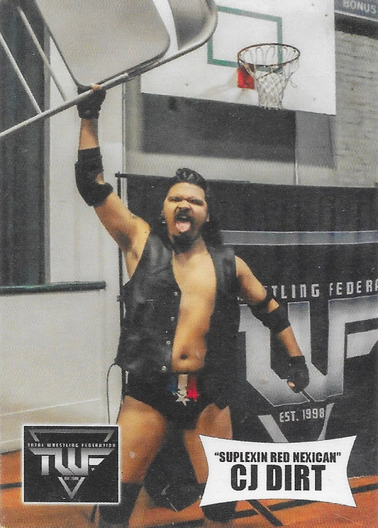 “Suplexin Red Nexican” CJ Dirt trading card PW Catalog