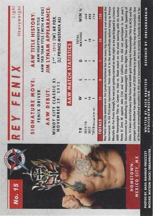 “The Man With 1,000 Lives” REY Fenix