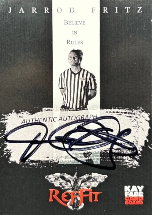 Jarrod Fritz trading card PW Catalog
